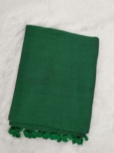 Plain Kadhi Cotton Saree