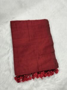 Plain Kadhi Cotton Saree