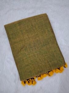 Plain Kadhi cotton saree